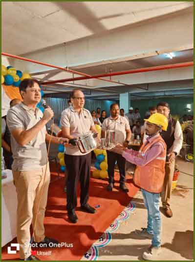 CREDAI-Pune actively encouraged its member developers to celebrate Safety Week 2024 from 4th to 11th March
