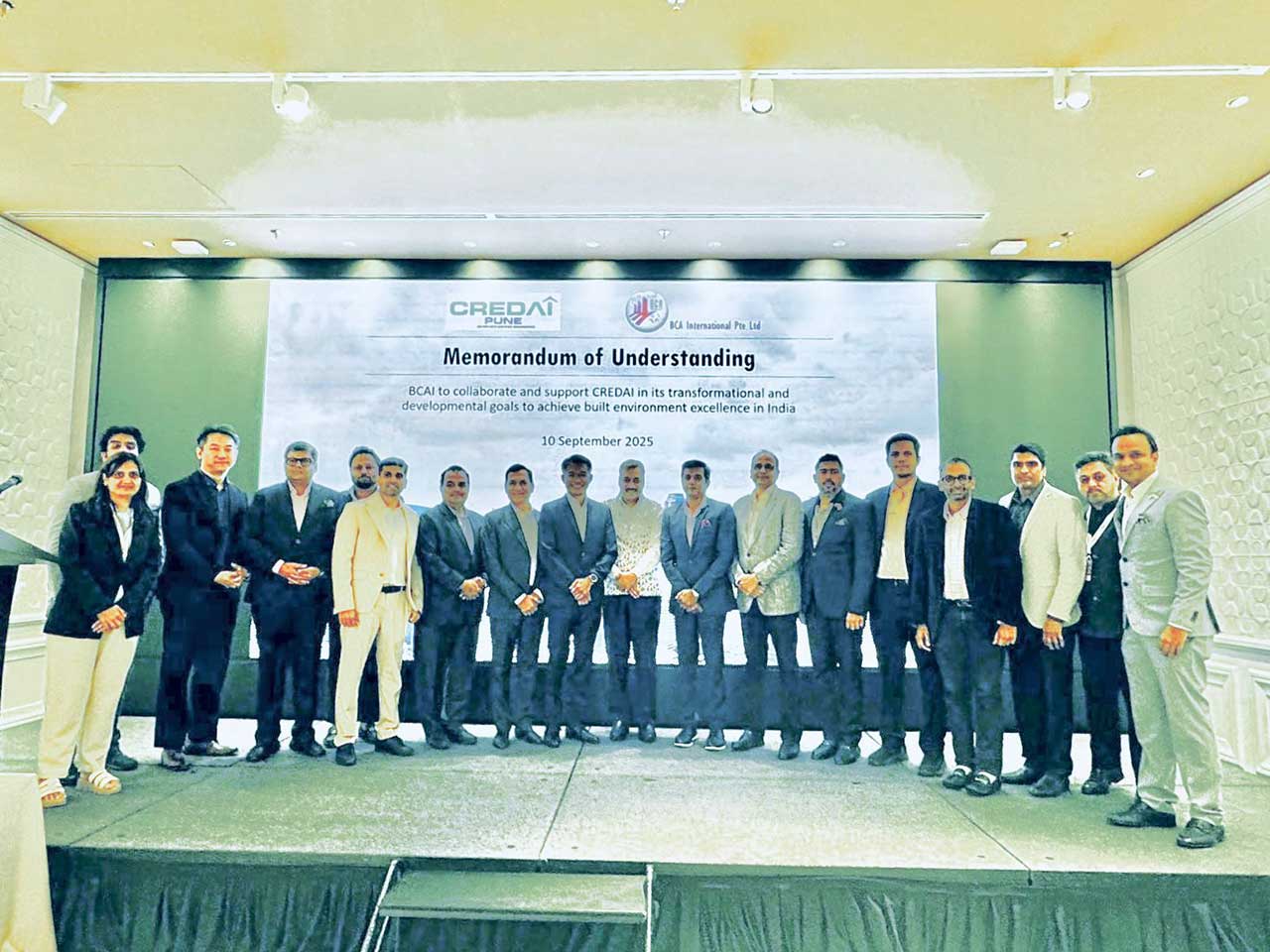 Credai Pune International Business Forum (CIBF) to Singapore – Sept. 2025