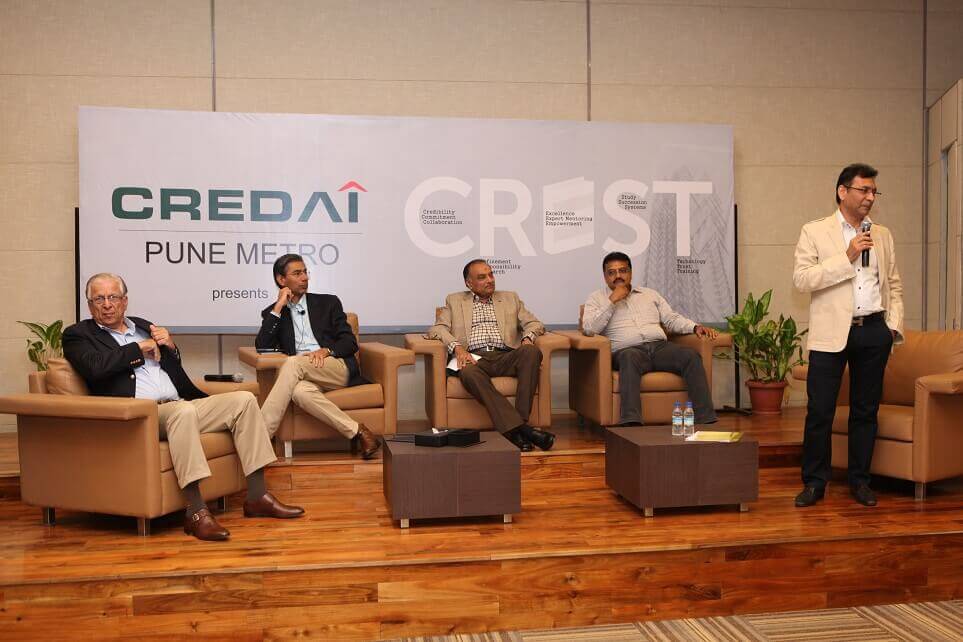  CREDAI-Pune Annual Learning Summit, CREST 2014, was held in Aamby Valley, Lonavala
